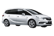 Van Hire Knottingley - Vauxhall Zafira 7-Seater - Minibus hire Knottingley
